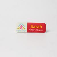 Always Recycled Essential Name Badge - Slim Rectangle - Magnet back