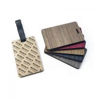Wooden Ply Luggage Tag - Design 4