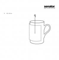 senator® Prime slim porcelain mug
