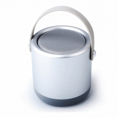Tub Bluetooth speaker with microphone for calls