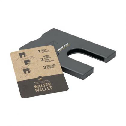 Walter Wallet Recycled Aluminium Slim -4- cardholder