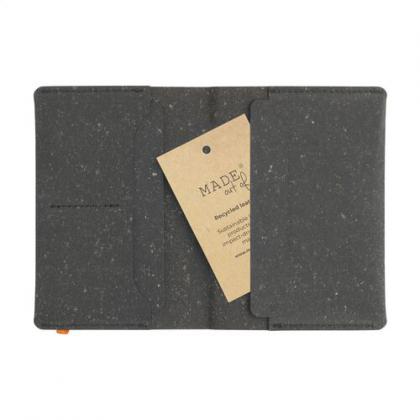 Recycled Leather Passport Holder