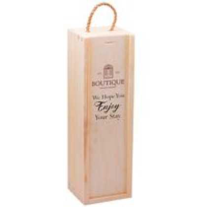 Wooden Wine Box 1 Bottle