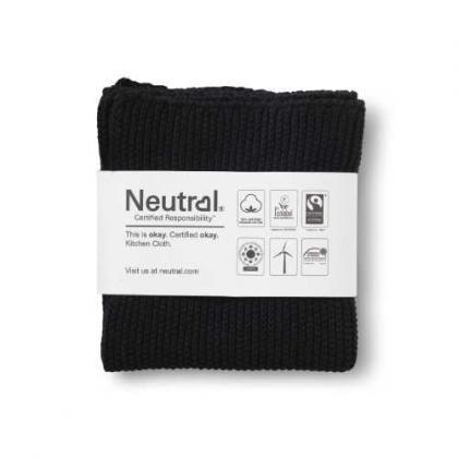 Neutral Fairtrade Organic Pearl Knit Kitchen Cloth (Pack of 2 pieces)