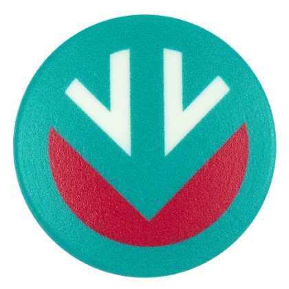 Green & Good Button Badge 25mm - Recycled Plastic
