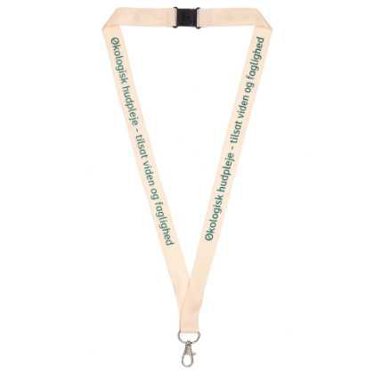 Green & Good Plant Fibre Deluxe Lanyard 20mm - Sustainable