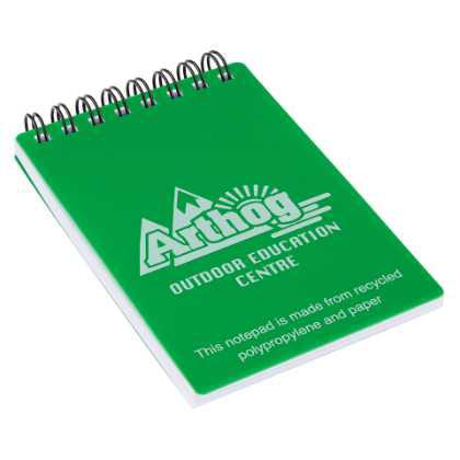 Green & Good A6 Perfect Bound Till Receipt Notebook - Recycled