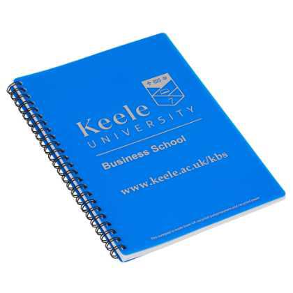 Green & Good A5 Polypropylene Wire Notebooks - Recycled