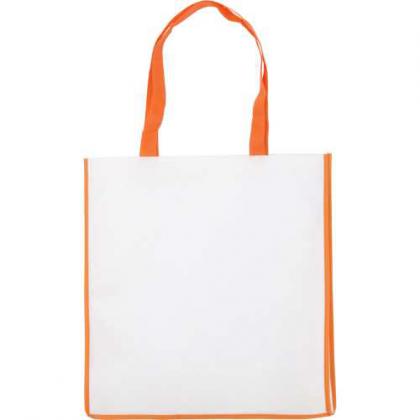 Bag with coloured trim