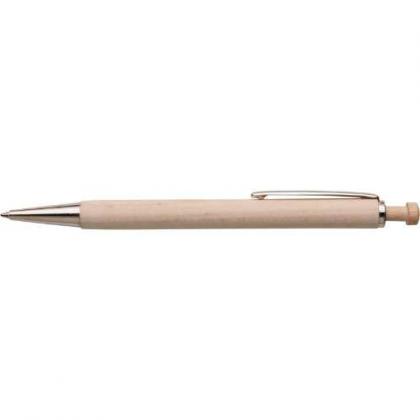 Wooden pen and pencil set