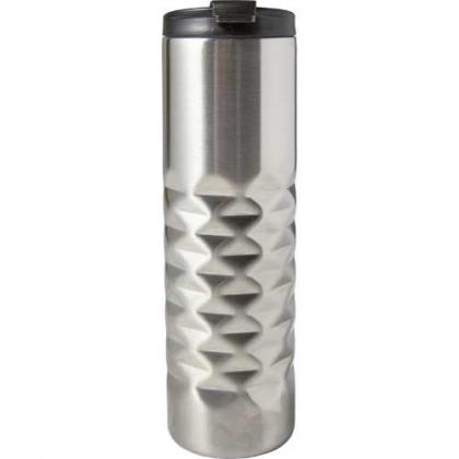 Stainless steel double walled thermos mug (460ml)