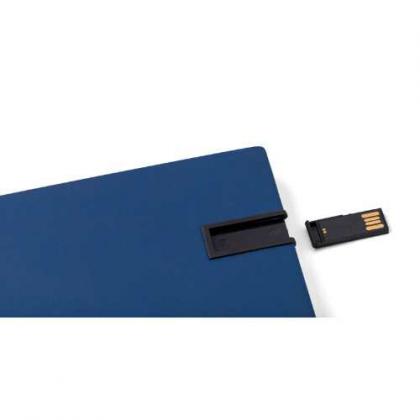 Notebook with USB drive (approx. A5)