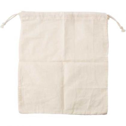 Organic cotton drawstring mesh bag