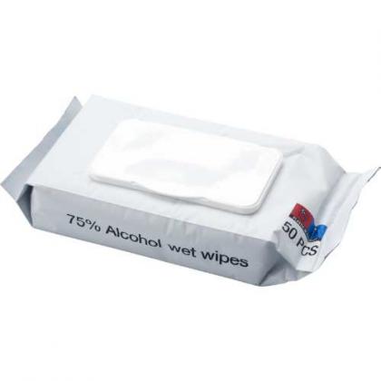 Wet tissues (75% alcohol)