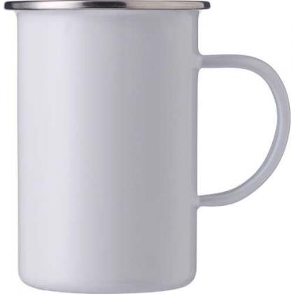 Enamelled steel mug (550ml)