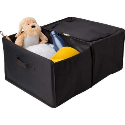Car organizer with cooler compartment