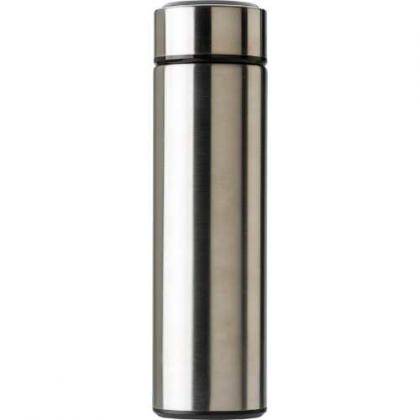 Stainless steel thermos bottle with LED display (450ml)