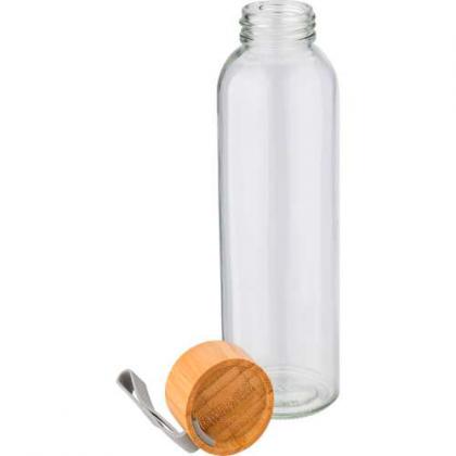 Glass drinking bottle (600ml)