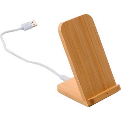 Bamboo phone holder