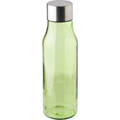 Glass and stainless steel bottle (500ml)