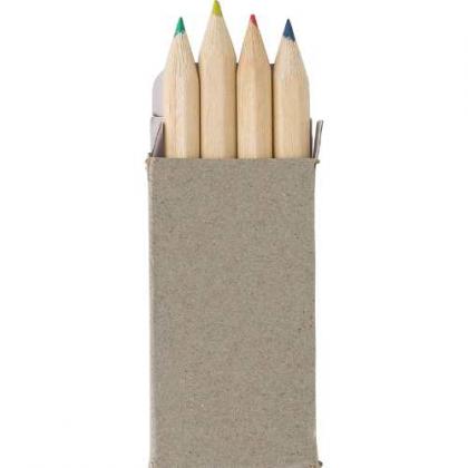 Coloured mini pencil set (4pc)