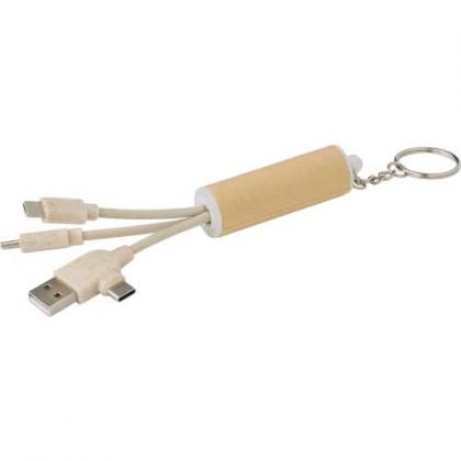 USB charger keyring