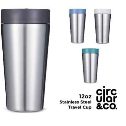 Circular & Co 12oz Stainless Steel Cup.