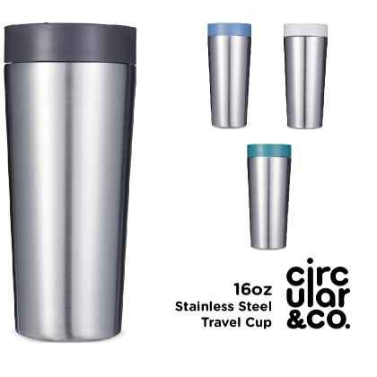 Circular & Co 16oz Stainless Steel Cup.