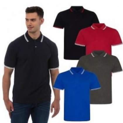 Just Polos By AWDIS Stretch Tipped Polos