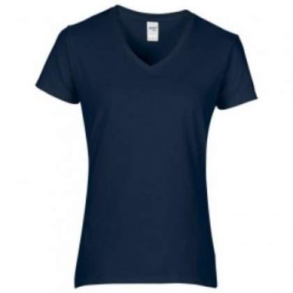 Gildan Ladies Softstyle V-neck T-shirt 