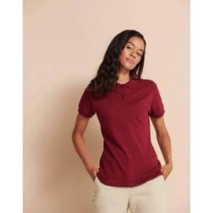 Henbury Ladies Microfine Cotton Pique Polo Shirt