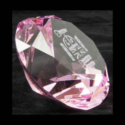 50mm Crystal Pink Diamond