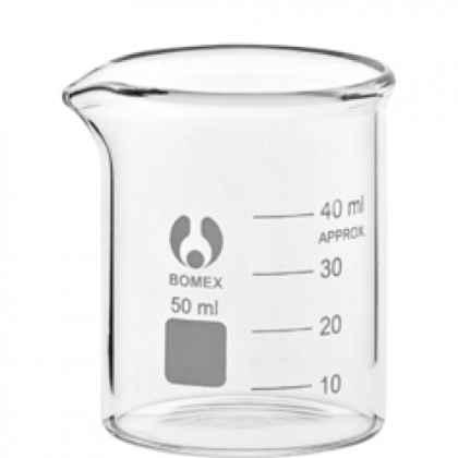 50ml beaker with calibration bulk packed