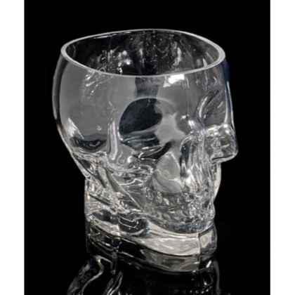 Large Skull Drinking Glass