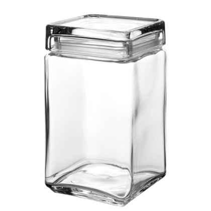 1.5 Litre Square Jar