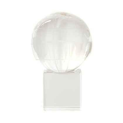 60mm Two Piece Globe Trophy on Clear Base