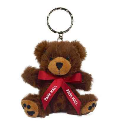 George Bear Keyring With Bow