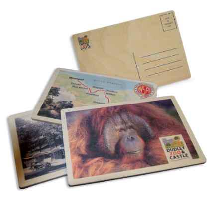 UK Made Wooden Postcards