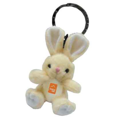Rabbit Soft Toy Keyring