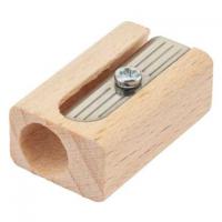 Green & Good Single Pencil Sharpener - Sustainable Timber