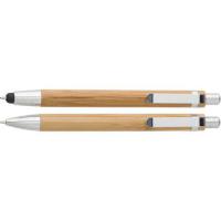 Bamboo pen & pencil set