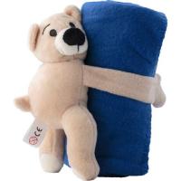 Plush Bear with fleece blanket