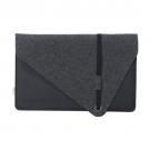 Recycled Felt & Apple Leather Laptop Sleeve 15 inch