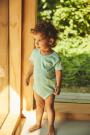 Neutral Fairtrade Organic Babies Short Sleeve Bodystockings