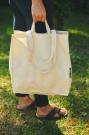 Neutral Fairtrade Organic Twill Bag, Multiple Handles