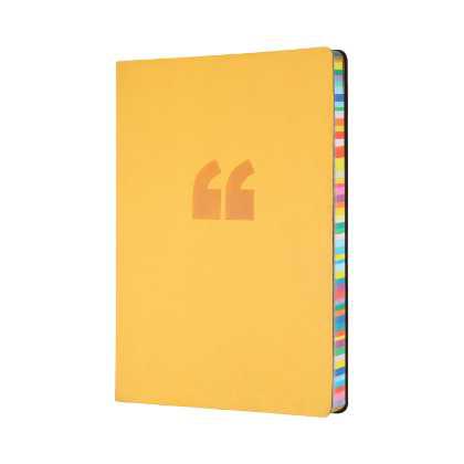 Collins Edge Rainbow A5 Ruled Notebook