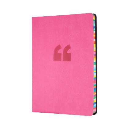 Collins Edge Rainbow A5 Ruled Notebook