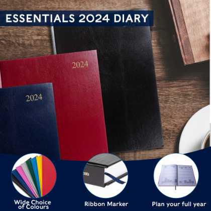 Collins Essential A4 Week to View Diary - Mid-Year/Academic Year