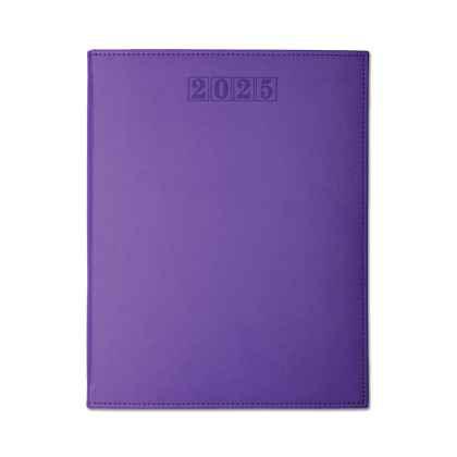 NewHide Premium Quarto Desk Diary – White Paper – Week to View