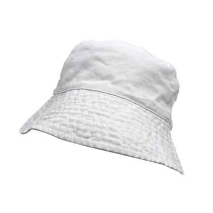 100% Washed Chino Cotton Bucket hat with Cotton Lining